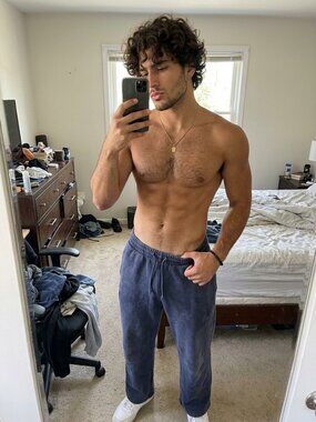 Aritzia TNA Men's Blue Sweatpants Joggers Lounge Track Pants Size Medium